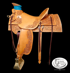 The "Montana Wildflower Saddle"