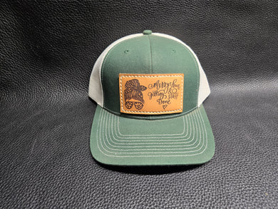 Leather Patch Hats - 